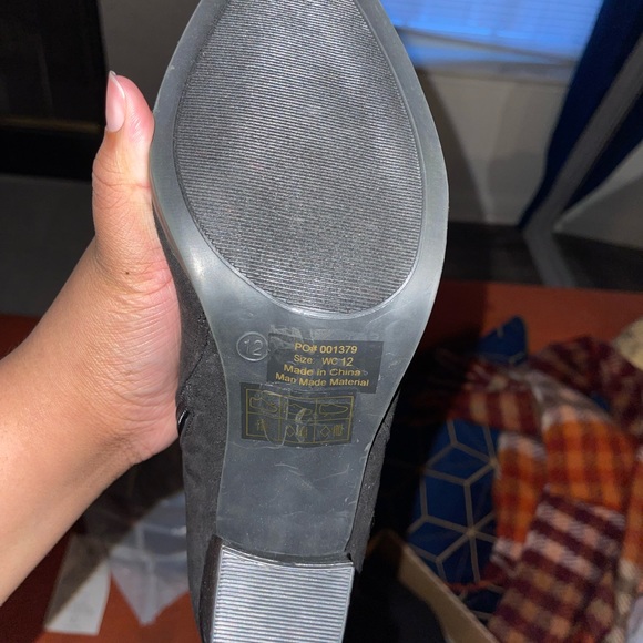 Black Heeled Boots - Picture 3 of 7